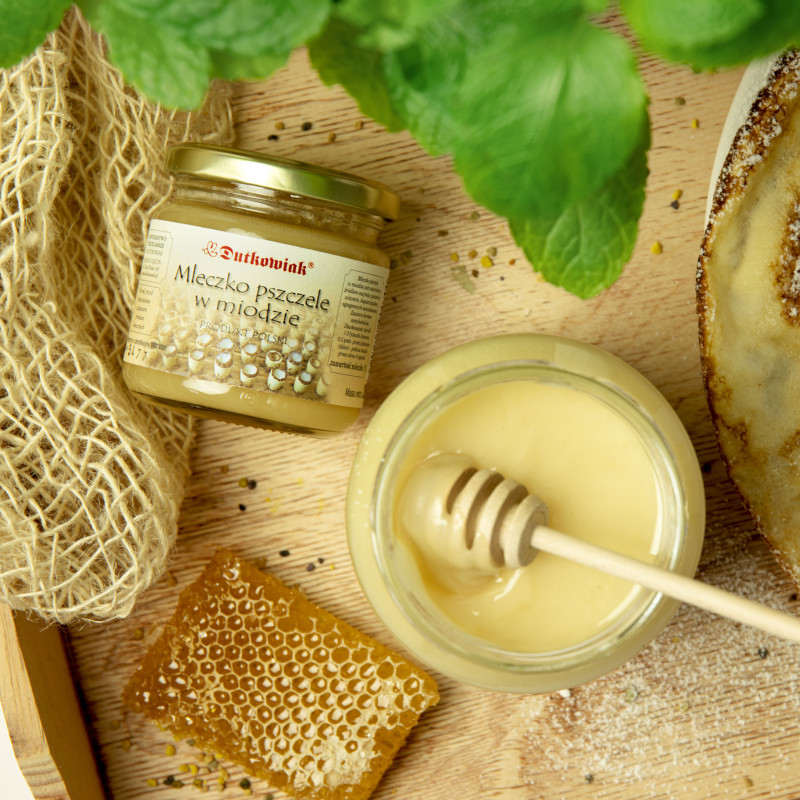 Royal jelly with honey 250g (1% of royal gelly)