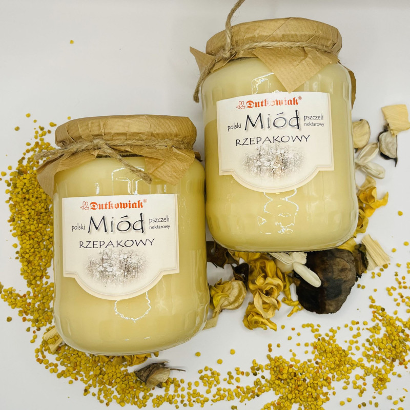 Canola flower honey 900g | Dutkowiak