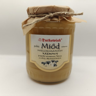 Lime and cornflower honey creamy 250g | Dutkowiak