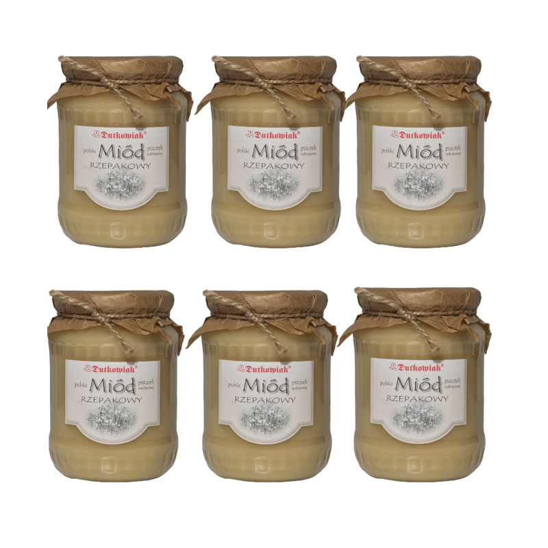 Canola flower honey 900g | Dutkowiak