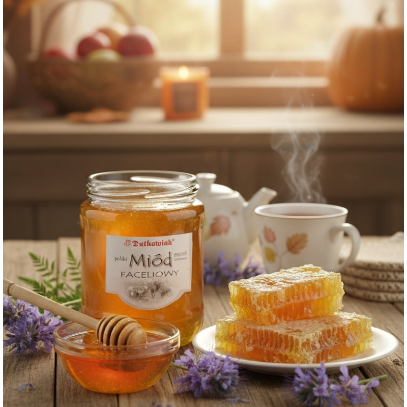 Phazelienhonig 900g | Dutkowiak Phazelienhonig 900g | Dutkowiak