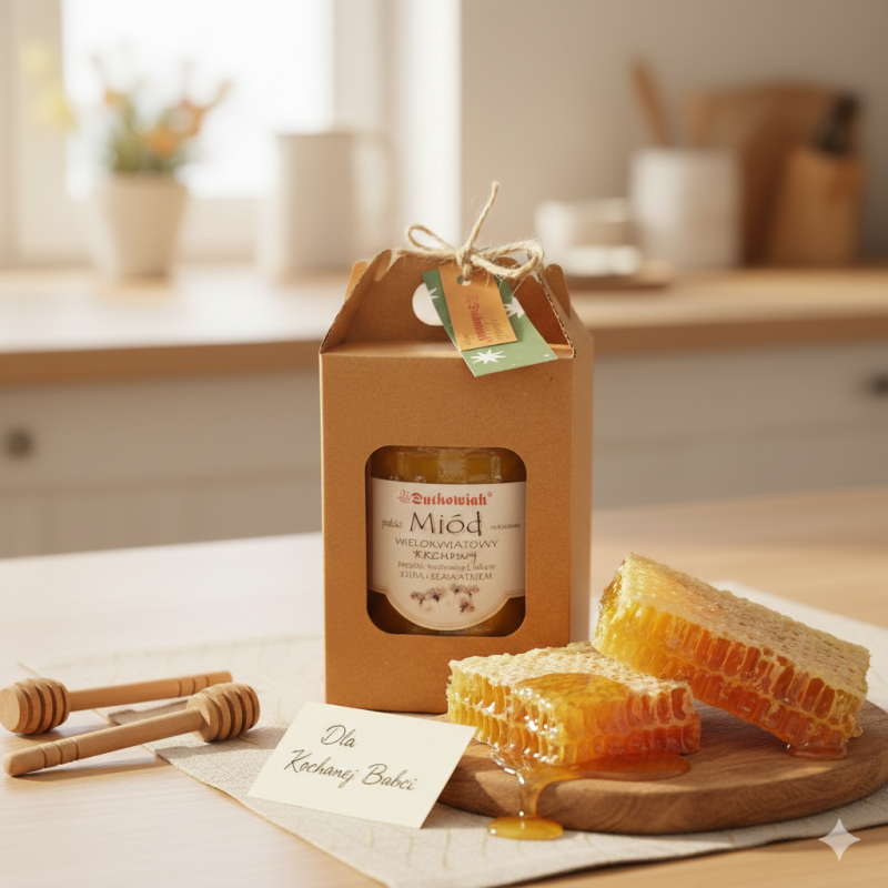 Large honey as a gift 900g
