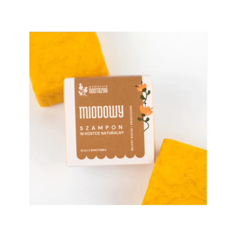 Honey shampoo bar