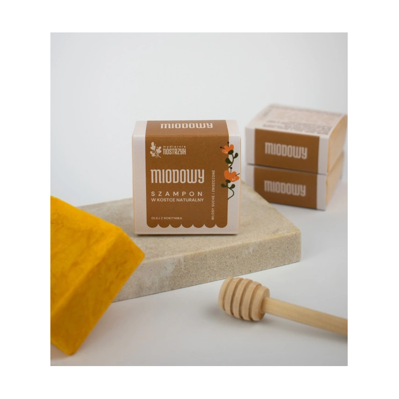 Honey shampoo bar