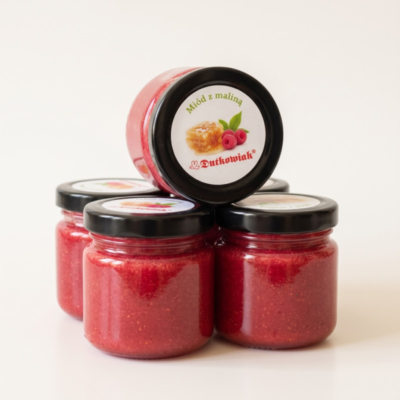 Honig mit Himberee 125g|Dutkowiak
