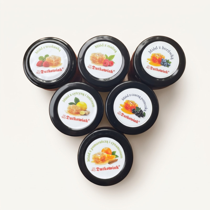 Honig mit Himberee 125g|Dutkowiak